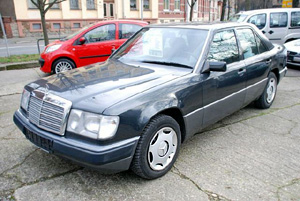 ����������� �� ������� � ������������ Mercedes W124