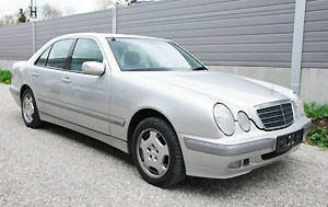 ����������� �� ������� � ������������ Mercedes E-������