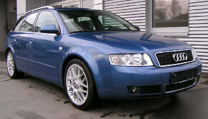 ����������� �� ������� � ������������ Audi A4 2000�